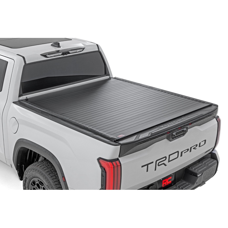Rough Country | Hard Roll Up Bed Cover | 5’7″ Bed | Toyota Tundra 2WD/4WD (2022-2025) | 50514551