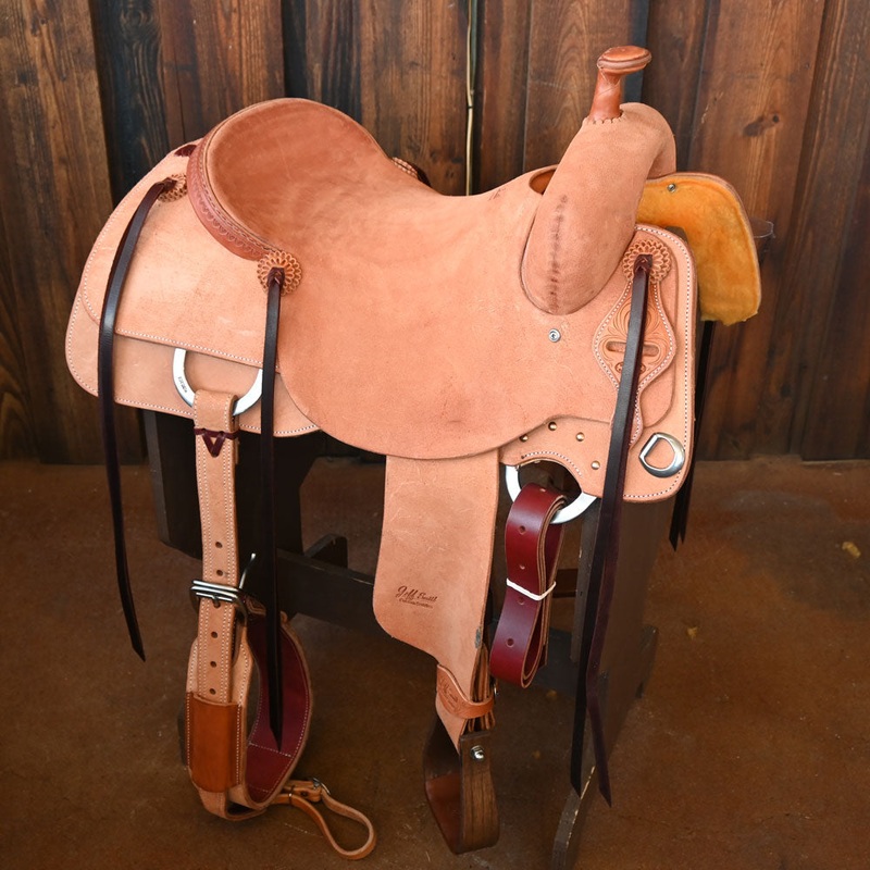 16.5″ JEFF SMITH BEAU GALYEAN RANCH CUTTER SADDLE