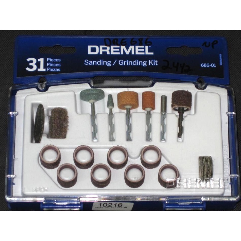 Dremel sanding grinding kit 31 pieces bit set
