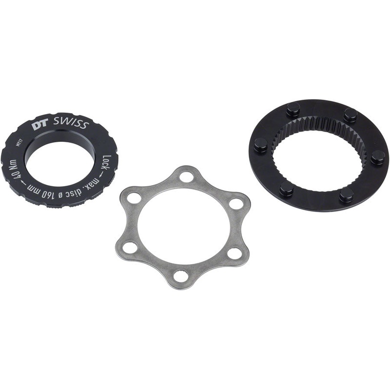 DT Swiss Disc Brake Adaptor – Centerlock/6-Bolt QR/12mm