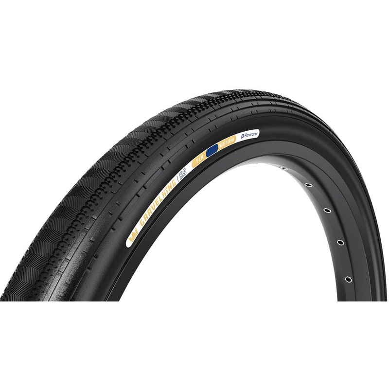 Panaracer GravelKing SS Tire – 700 x 28 Clincher Folding Black