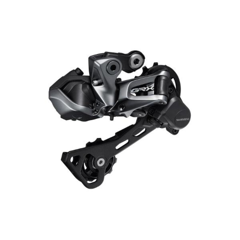 Shimano GRX RD-RX817 Di2 Shadow+ 11 Speed Rear Derailleur – Rear Derailleur – 11 Speed – Black – Mid Cage – 42T Max