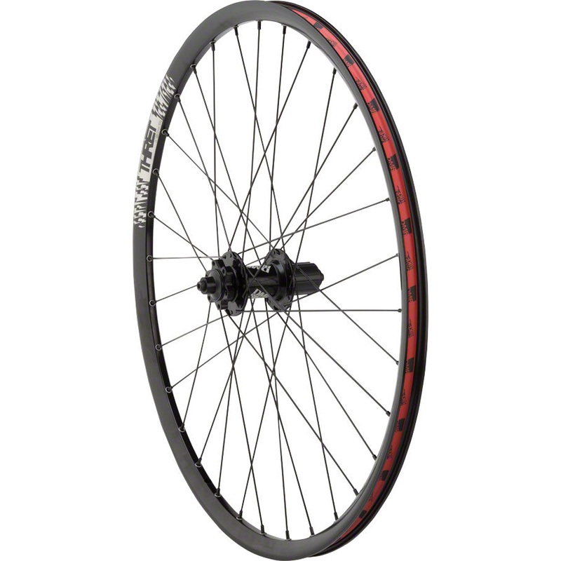 DMR Pro 26″ Rear Wheel, 9 Speed 10mm/135mm 6-Bolt Disc 32h Black