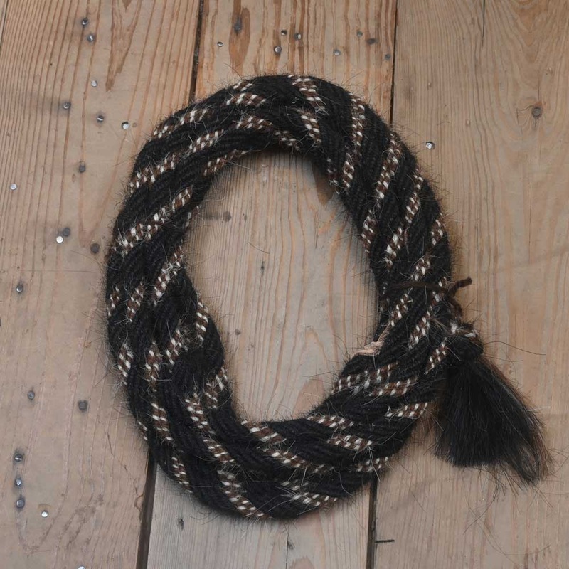 Handmade 21′ Horse Hair Mecate Reins
