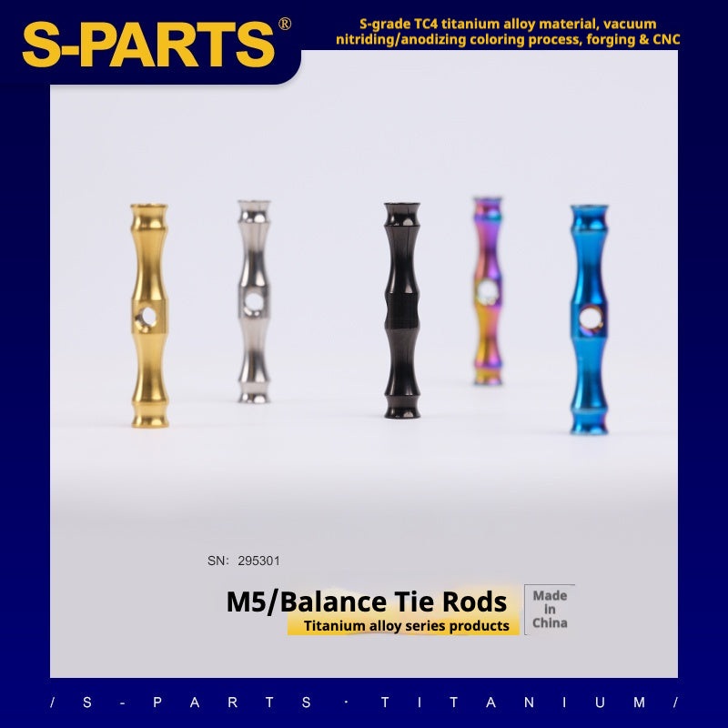 S-PARTS  Titanium Cradle for Level Seatpost | M5 Screw Hole | Thomson Elite FSA KForce WCS EC70 XXX PRO VIDE