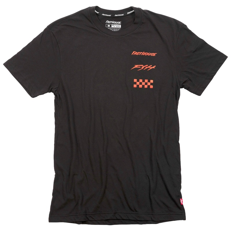 Fasthouse Evoke Short Sleeve Tech Tee – S – Black