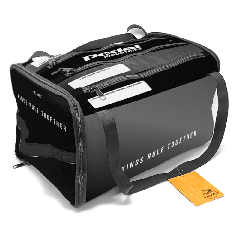KRT 2023 CYCLING RACEDAY BAG GRAY