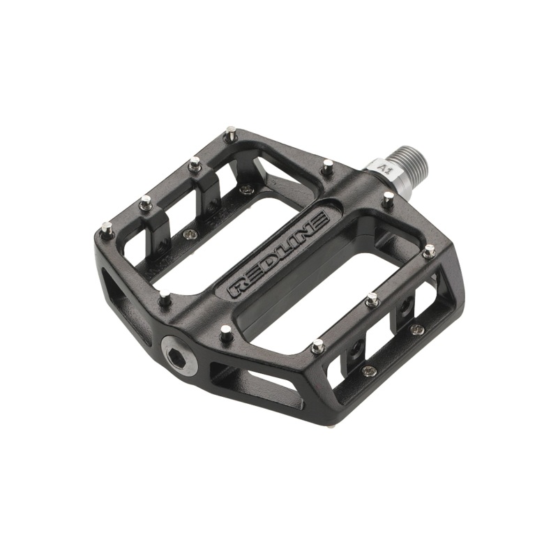 Redline Lo-Profile Alloy Replaceable Pins SB Pedals Black