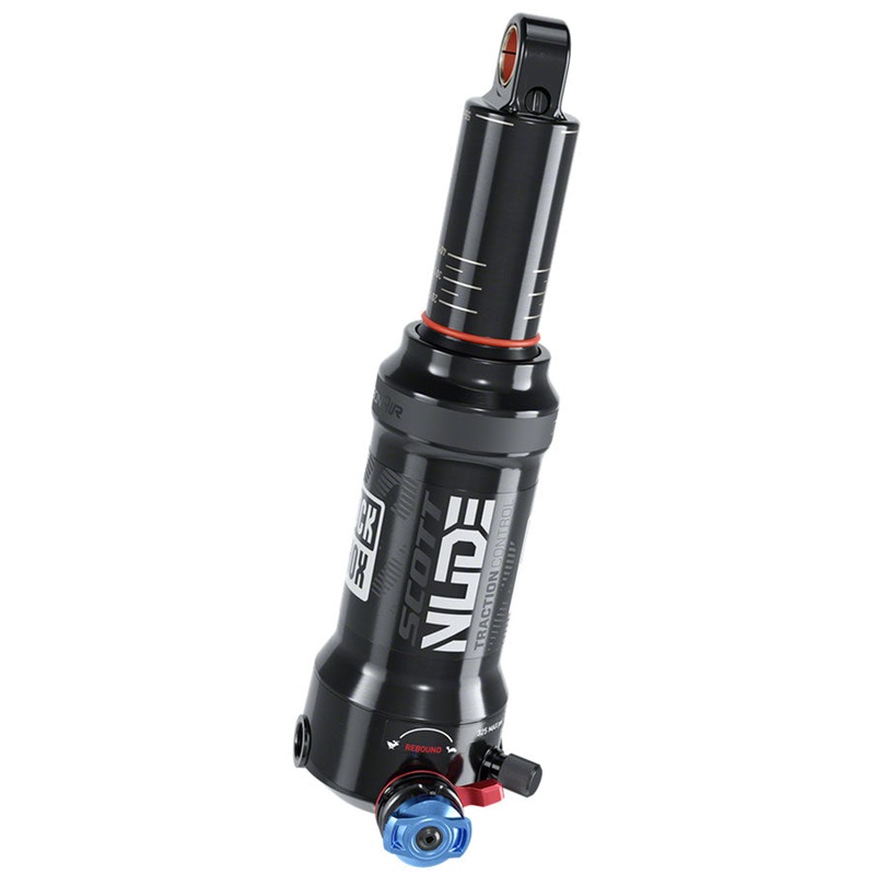RockShox Deluxe Nude RLC3 Rear Shock – 165 x 45mm, DebonAir, 1 Token, #1 Sealhead, Medium Reb/Comp, 430lb L/O Force,
