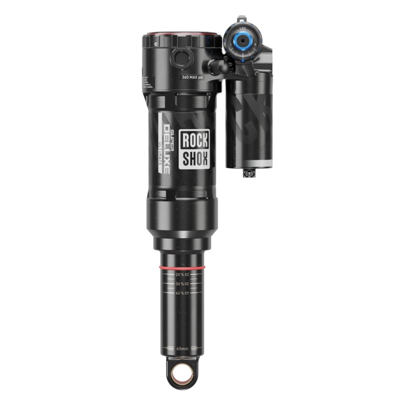 Rockshox Super Deluxe Ultimate RC2T C2 Shock – Dual Open-Eye Mount – 210X52mm (Metric) – DebonAir+ Linear Air Spring – Standard