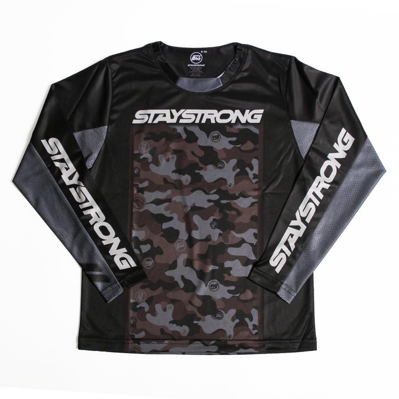 Stay Strong Custom Camo Youth Race Jersey – Camo