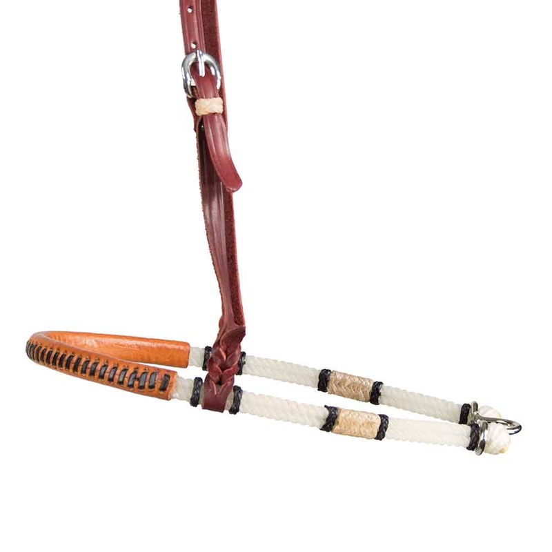 Teskey’s Leather Noseband with Rawhide Light Oil