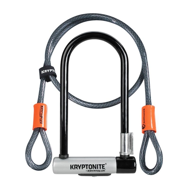 Kryptonite KryptoLok STD with 4″ Flex Cable