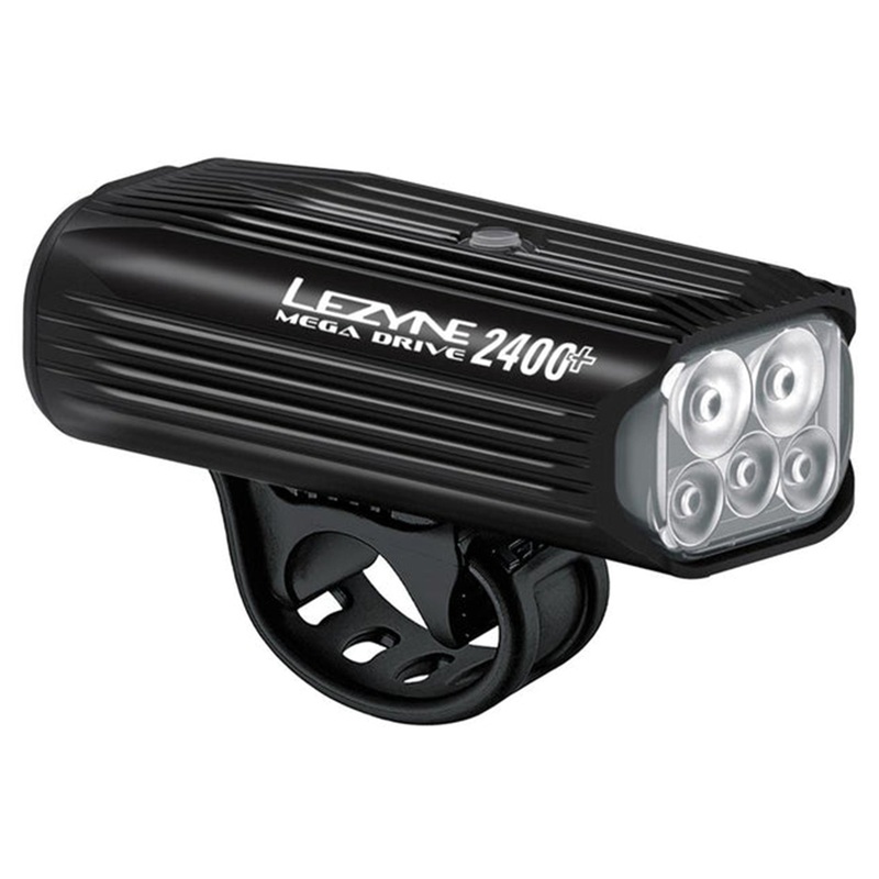 Lezyne Mega Drive Light 2400+ – Front – 2400 – Black