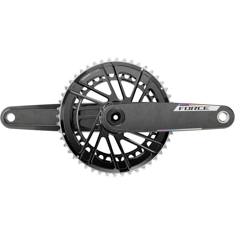 SRAM Force Crankset – 165mm 12-Speed 46/33t 8-Bolt Direct Mount DUB Spindle Carbon E1