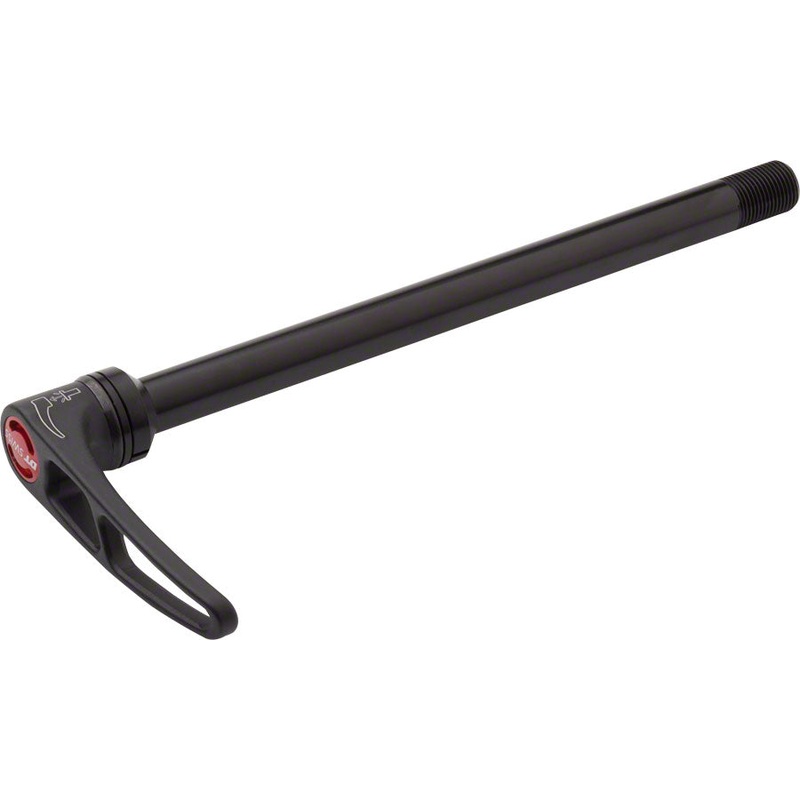 DT Swiss RWS MTB Rear Thru Axle – 12 x 142mm, Overall Length 167.7mm, M12 x 1.0mm Thread Pitch, Flat Washer, Plug-in
