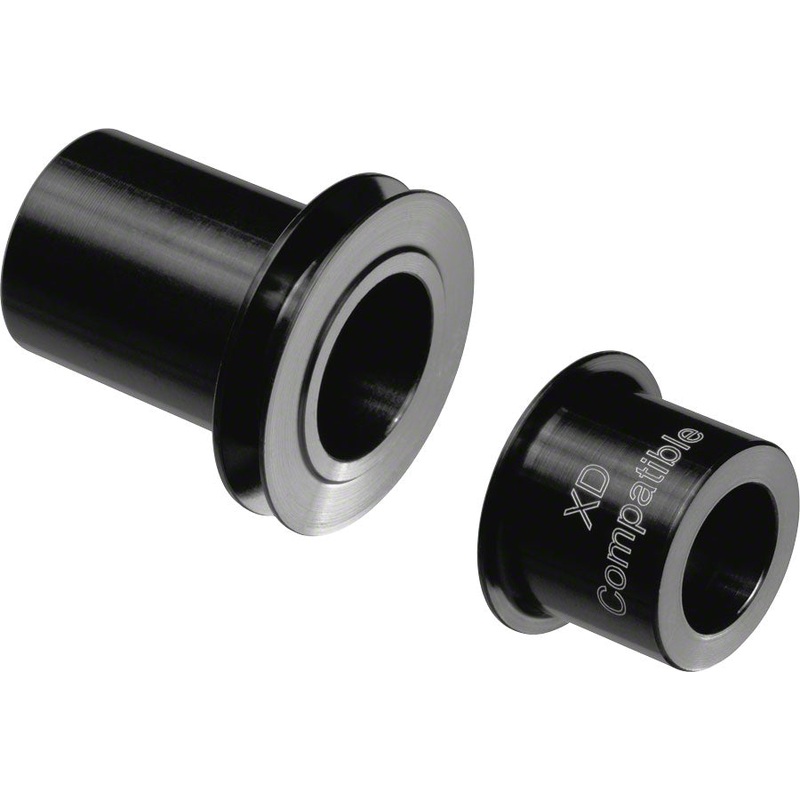 DT Swiss XD End Caps for 12mm Thru Axle hubs: fits 180, 240, 350, 440