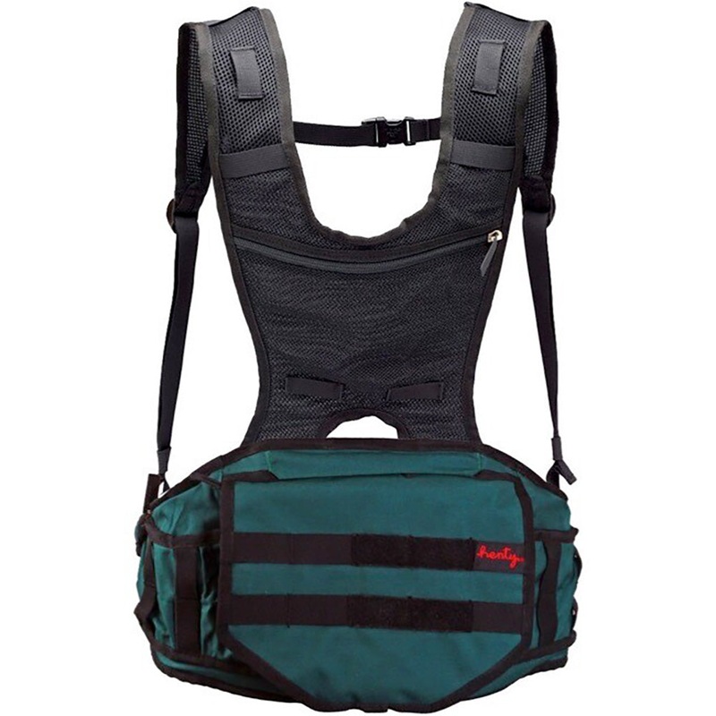 Henty Enduro Lumbar Backpack – Green – Includes Bladder
