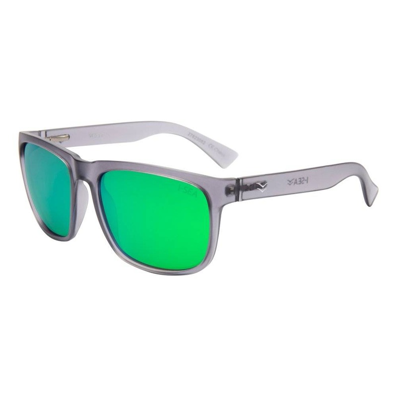 I-Sea Wyatt Sunglasses Grey/Green