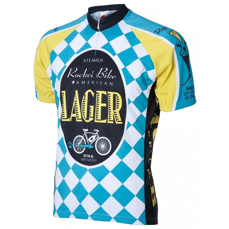 Men’s Rocket Bike Road Bike Jersey Blue