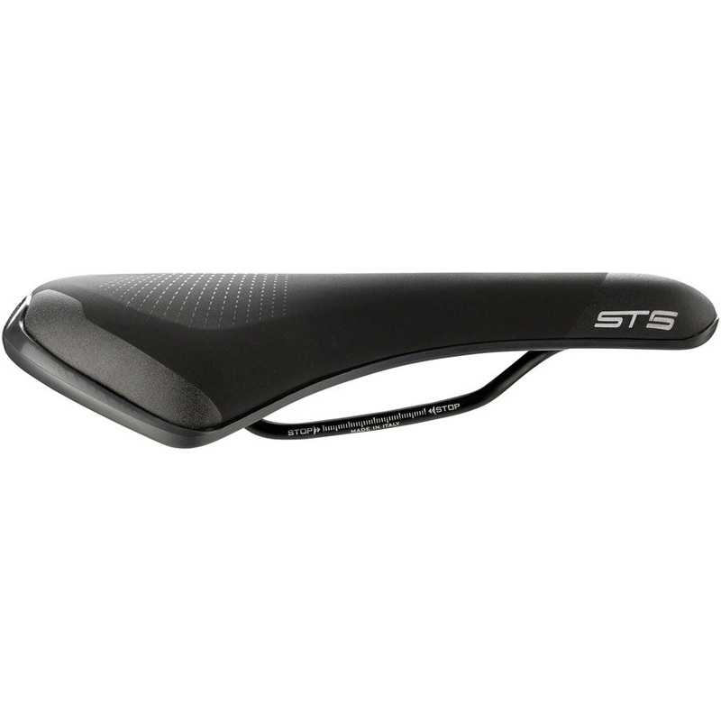 Selle Italia ST 5 Flow Saddle – Fec Alloy, Black, S2