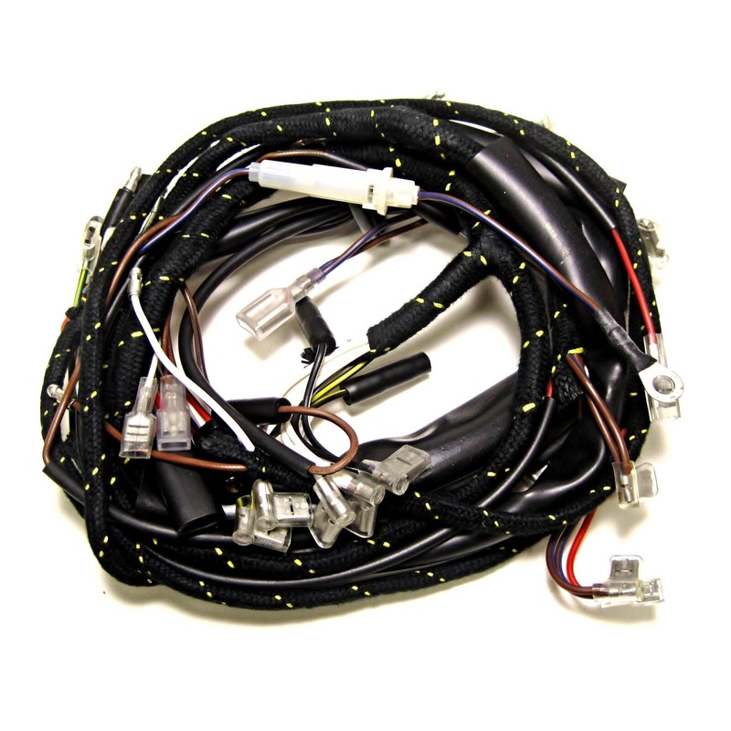 Wire harness cloth covered Triumph 1969 1970 UK Made 650 500 T100C TR6C Twin