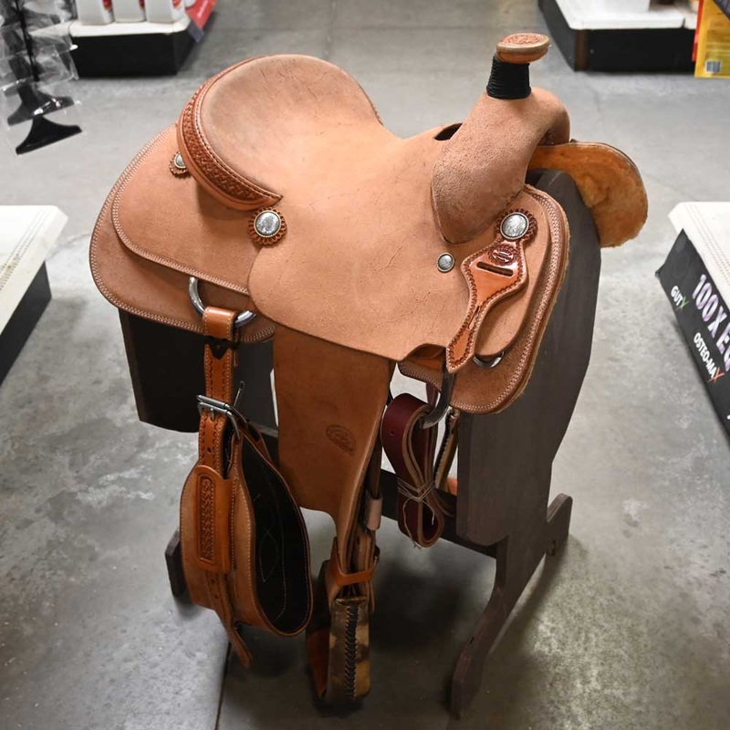 14.5″ TESKEY’S TEAM ROPING SADDLE
