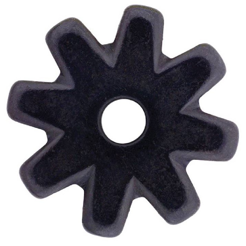 Black Satin 8 Point Rowel