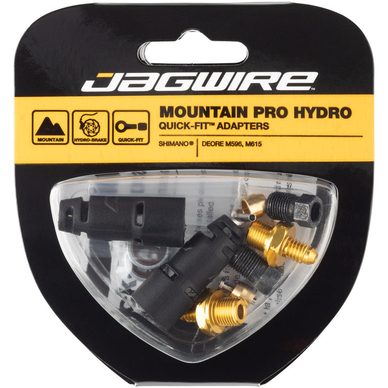 Jagwire Pro Disc Brake Hydraulic Hose Quick-Fit Adaptor for Shimano Deore and Deore LX
