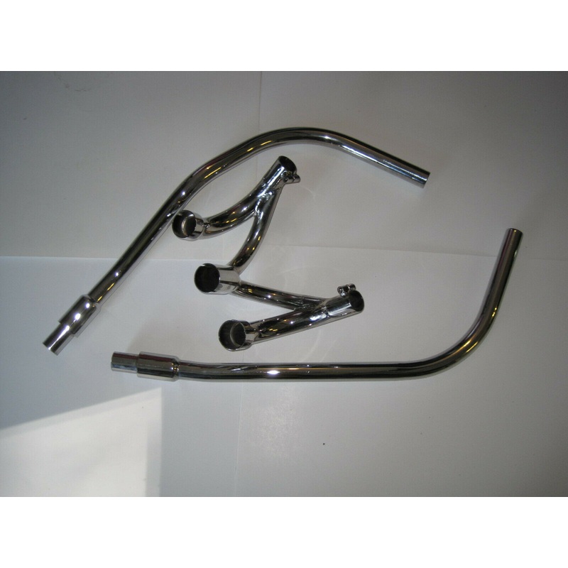 T150 Exhaust pipe set 71-3812 71-3815 Trident 1973 1974 71-3812/5 70-7597