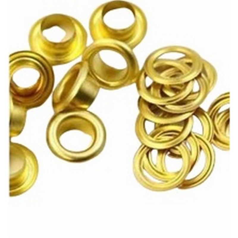 Eyelet no 26 gold per 20  size 10mm