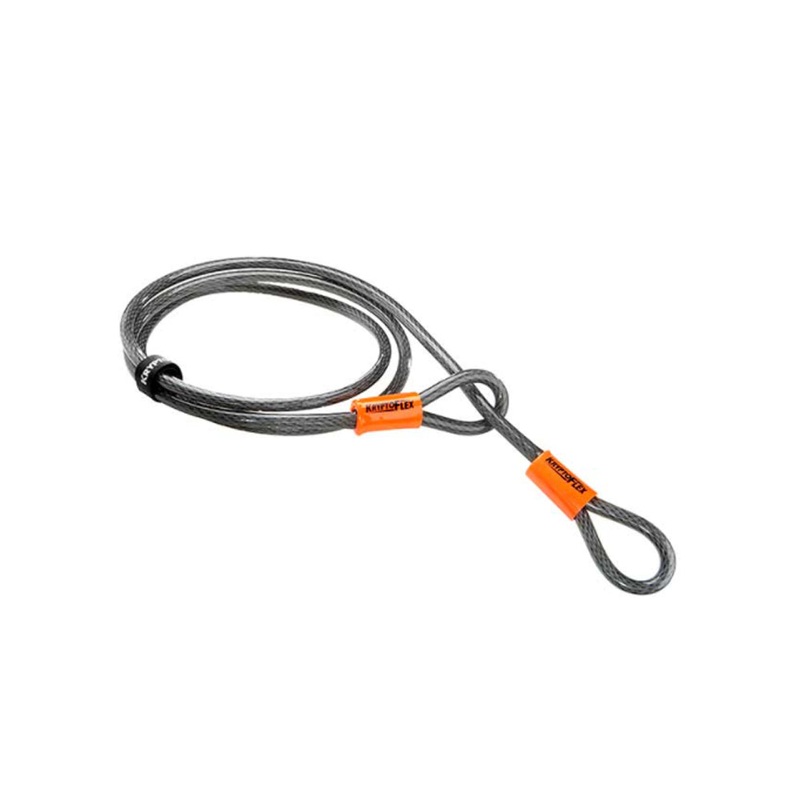 KryptoFlex 710 Double Loop Cable Gray/Orange