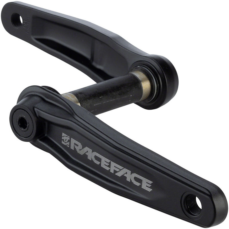 RaceFace Ride Crankset – 175mm, Direct Mount, RaceFace EXI Spindle Interface, Black