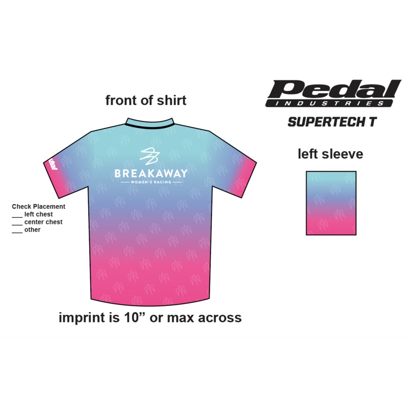 Breakaway Women’s Racing 2022 SUPERTECH T