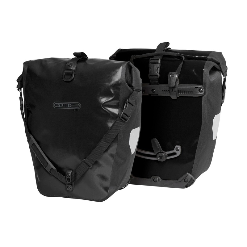 Ortlieb Waterproof Back-Roller Free Panniers – Pair Black
