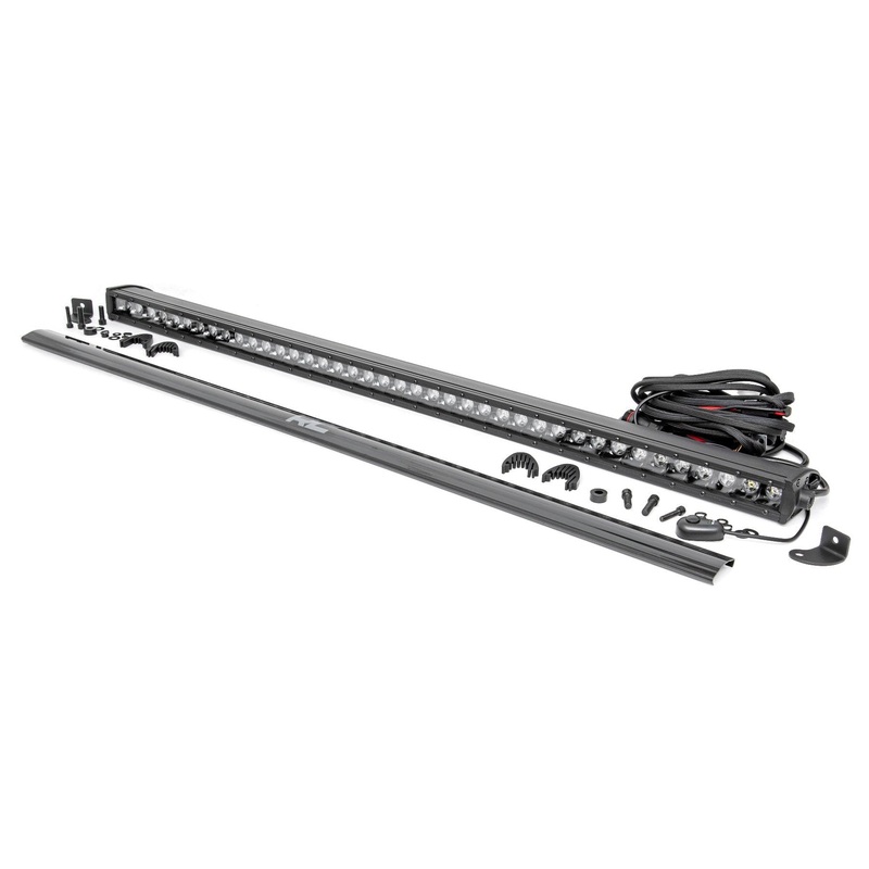 Rough Country | 40 Inch Black Series LED Light Bar | Single Row | 70740BL