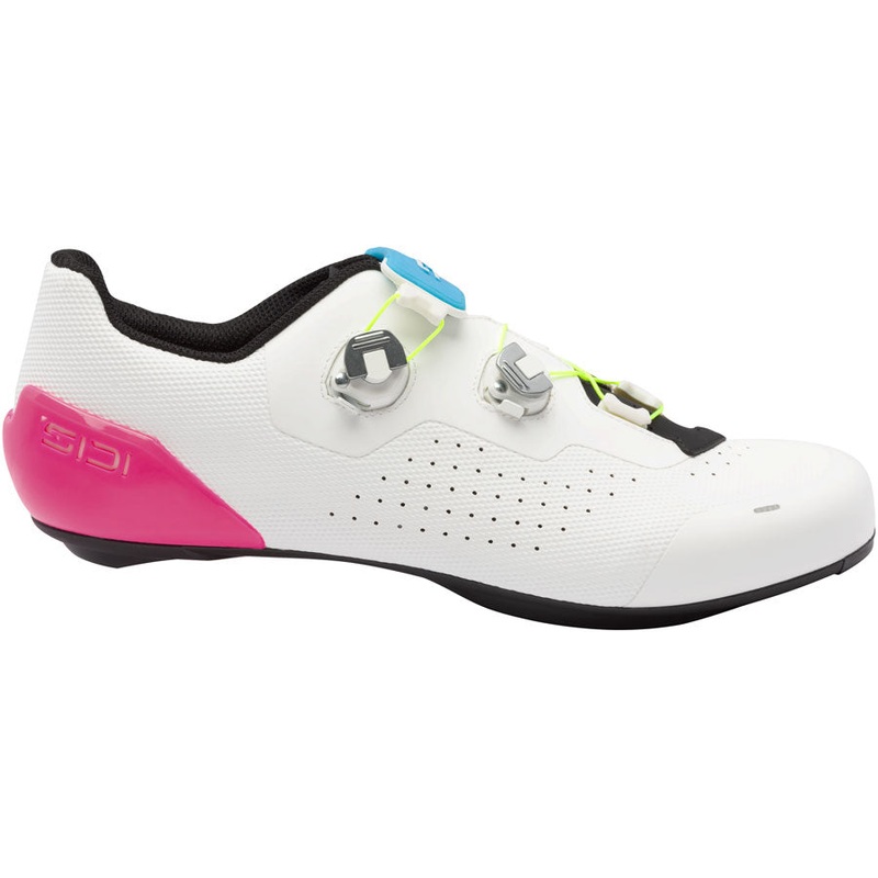 Sidi Genius X WYVE Road Shoes – Mens White Fluo 45.5