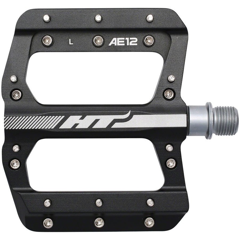 HT Components AE12 Pedals – Platform Aluminum 9/16″ Black