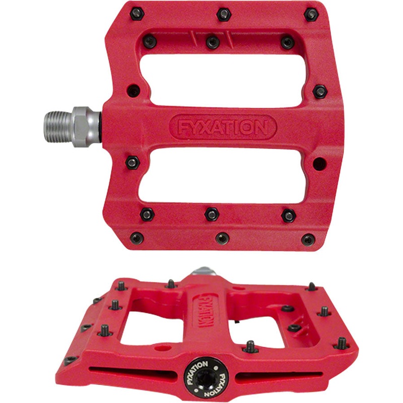 Mesa MP Pedals – Platform Composite/Plastic 9/16″ Red
