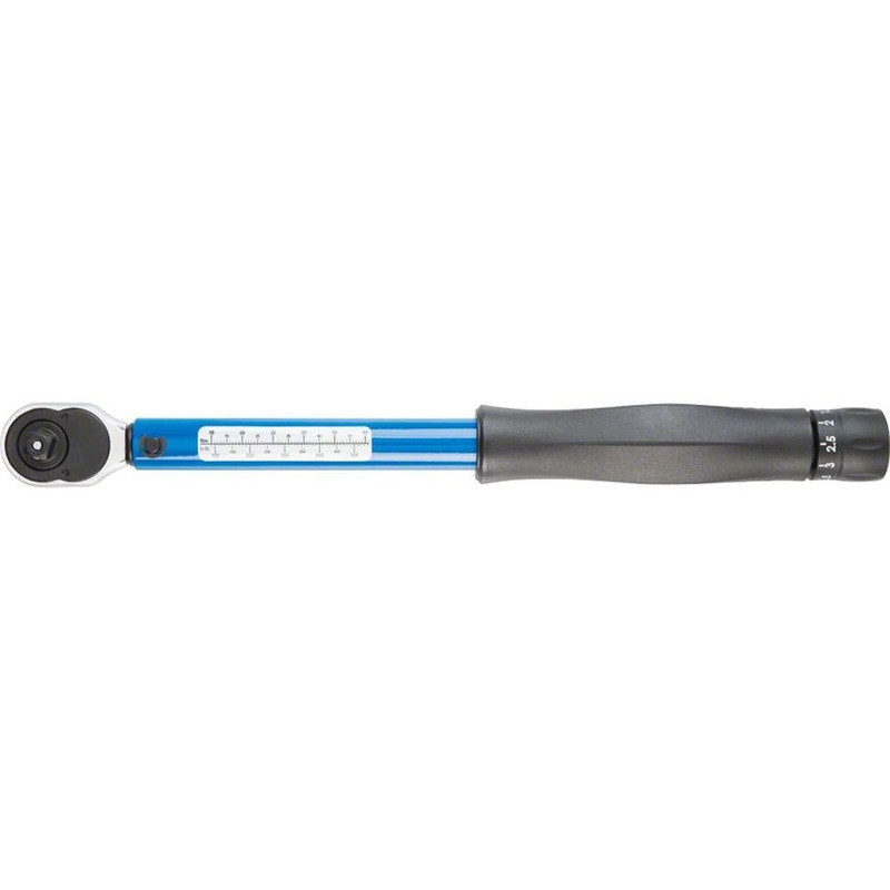 Park Tool TW-6.2 3/8″ Ratcheting Click-Type Torque Wrench, 10-60 Nm Range