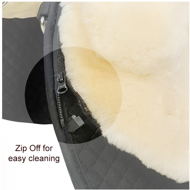 SADDLE TREELESS SHEEPSKIN