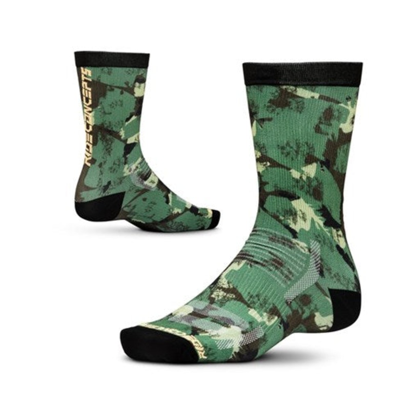 Ride Concepts Martis Socks – XL – Olive Camo