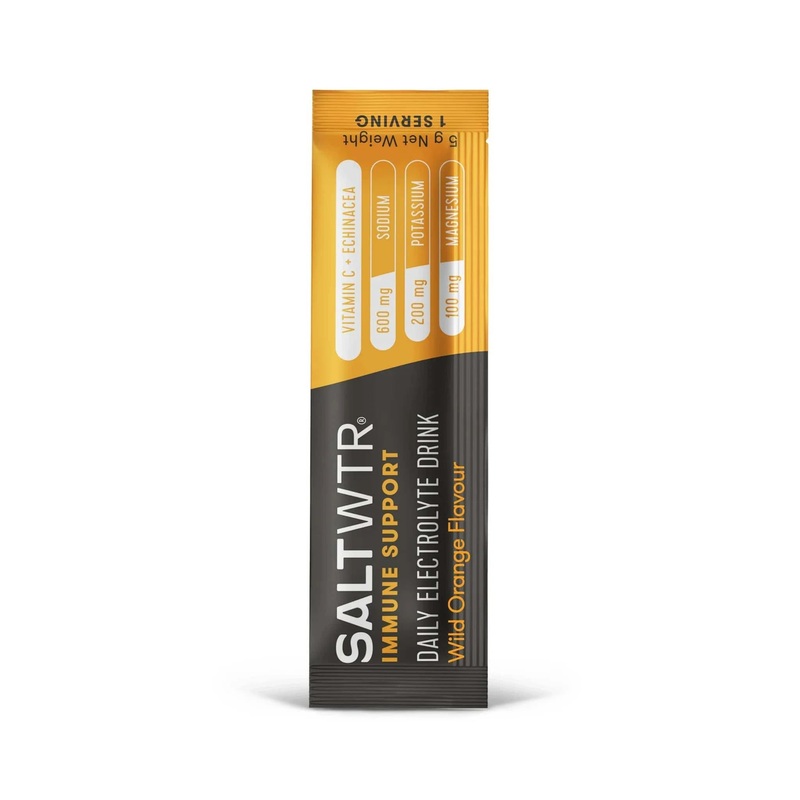 SaltWTR Daily Electrolytes Immune Support – Wild Orange Orange