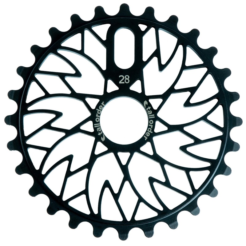Tall Order Spectrum Chromoly Sprocket Black