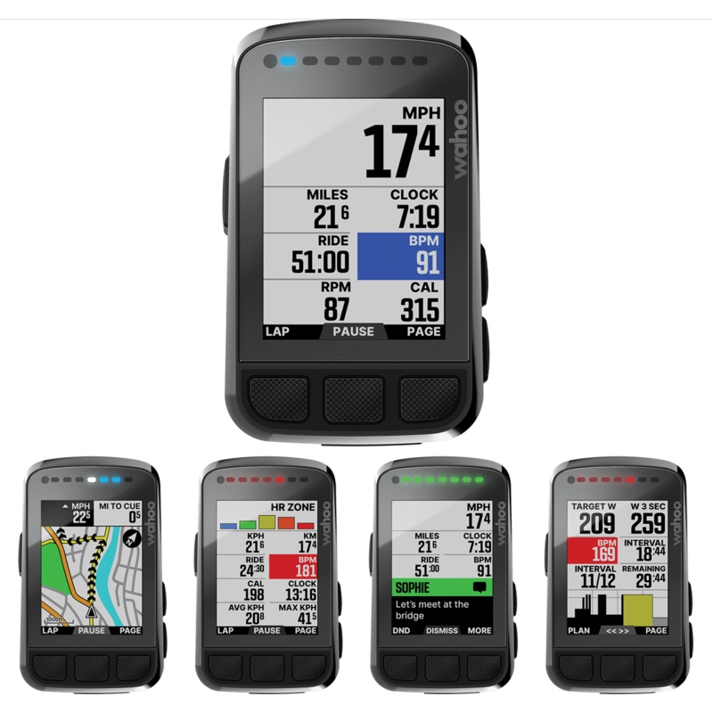 Wahoo Element Bolt V2 Cycling Computer