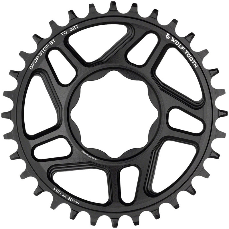 Wolf Tooth Trek TQ Direct Mount Chainring – Drop-Stop ST 30T Black
