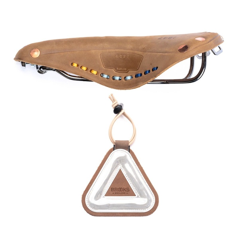 Brooks B17 limited edition BLUE LUG Natural