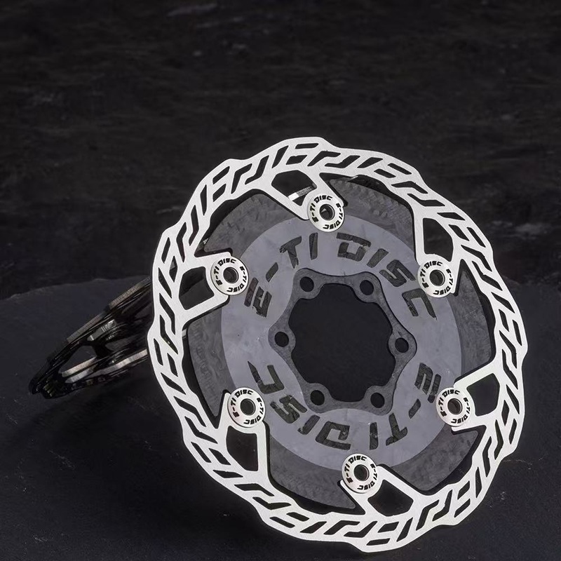 E-TI DISC Gamma Series Carbon Brake Rotor  140mm / 160mm, 6-Bolt & Centerlock Compatible