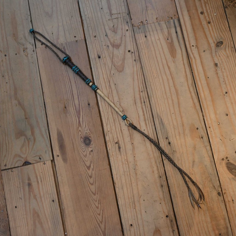 Jose Ortiz 28″ 12 Plait Quirt w/Popper