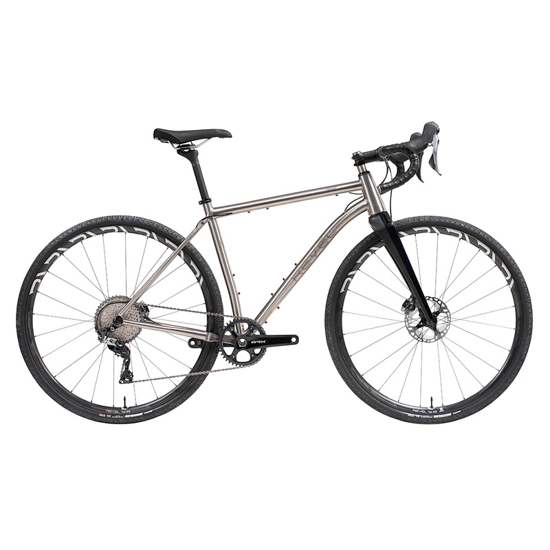 Revel R+ V4 Complete, SRAM Rival AXS, Raw Titanium
